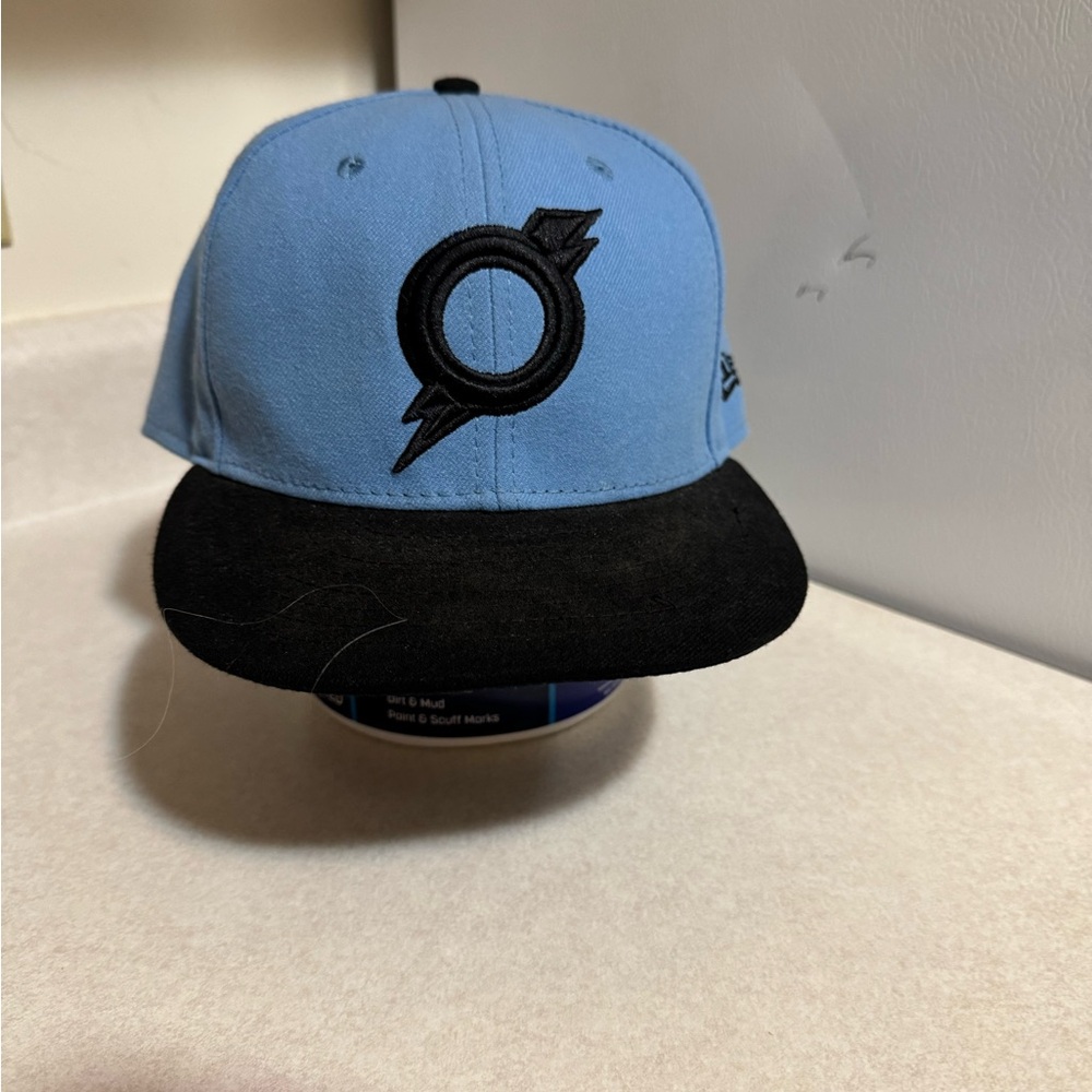 Omaha Stormchasers Blue Black Cap with Logo excellent condition‎ new era 59